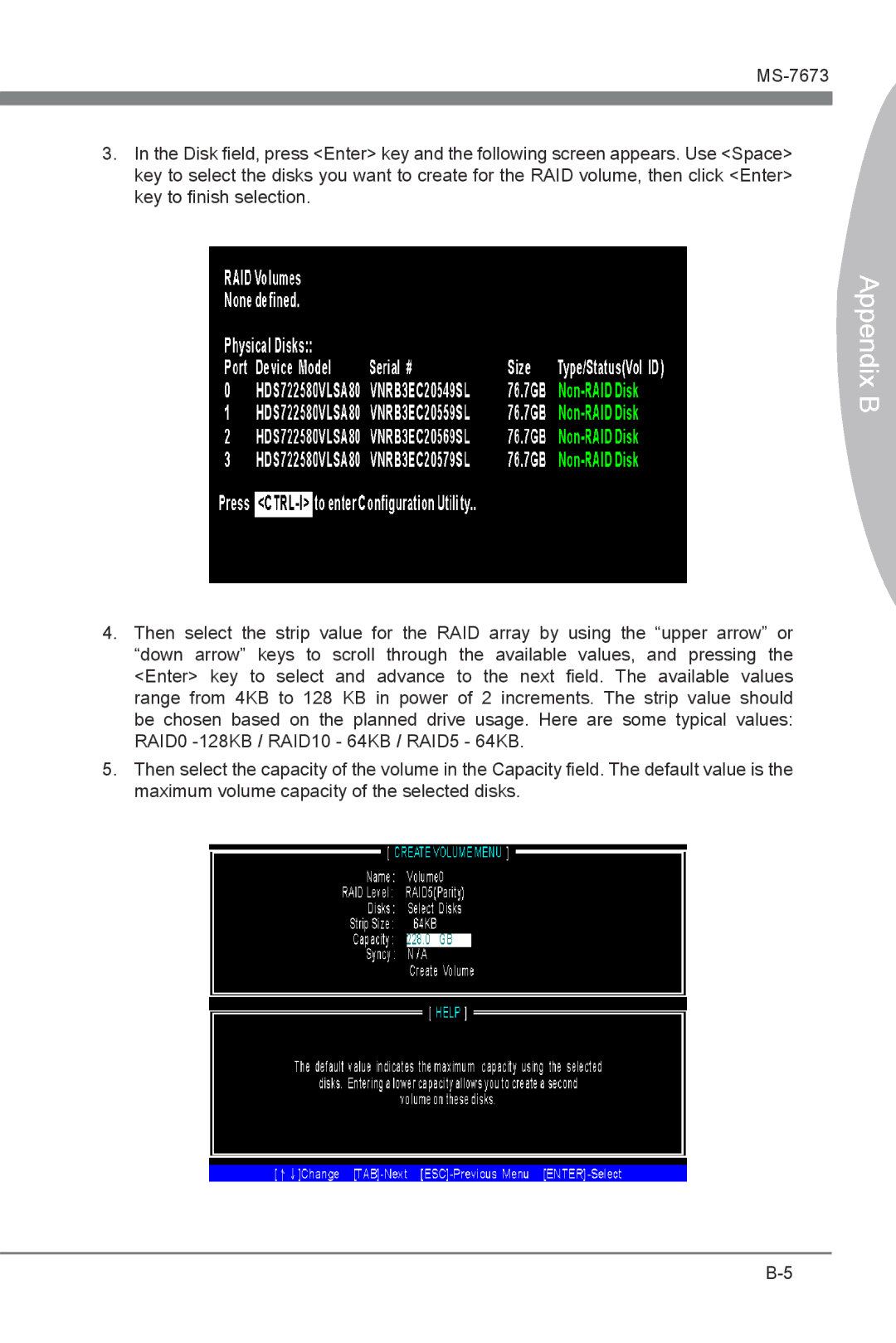 MSI P67A-G43 (B3) manual Ix B Append 