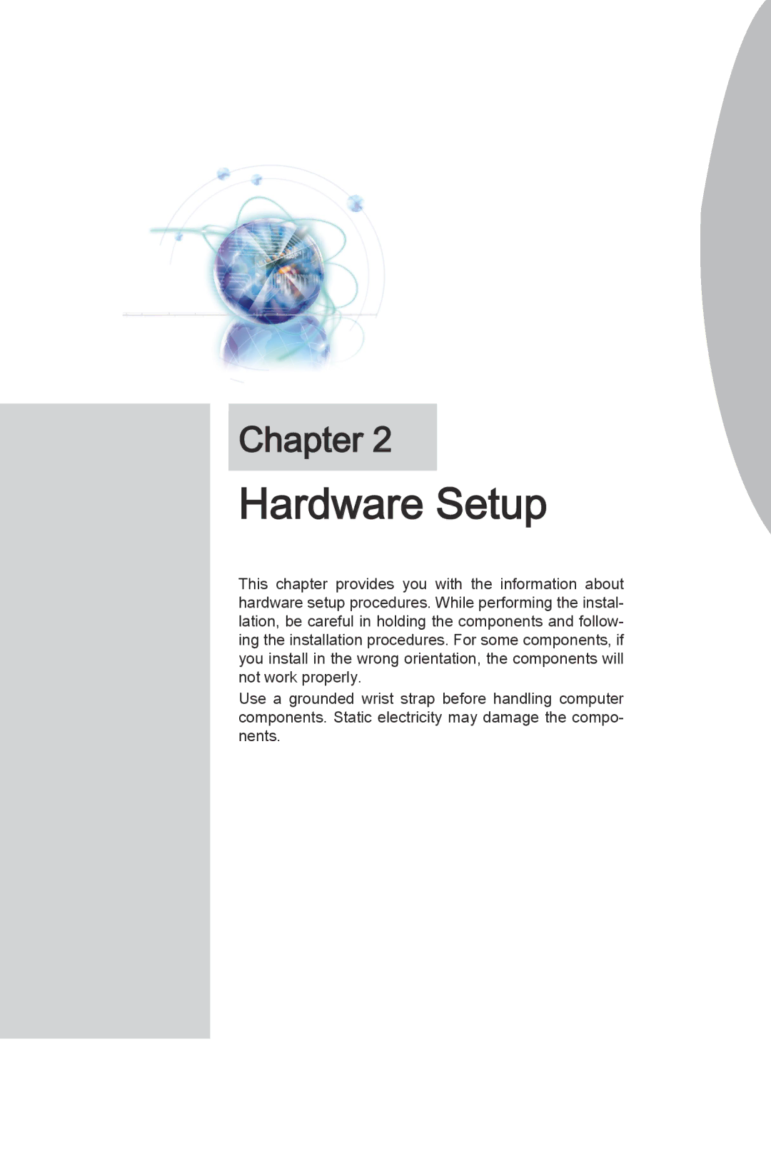 MSI P67A-GD55 (B3) manual Hardware Setup 