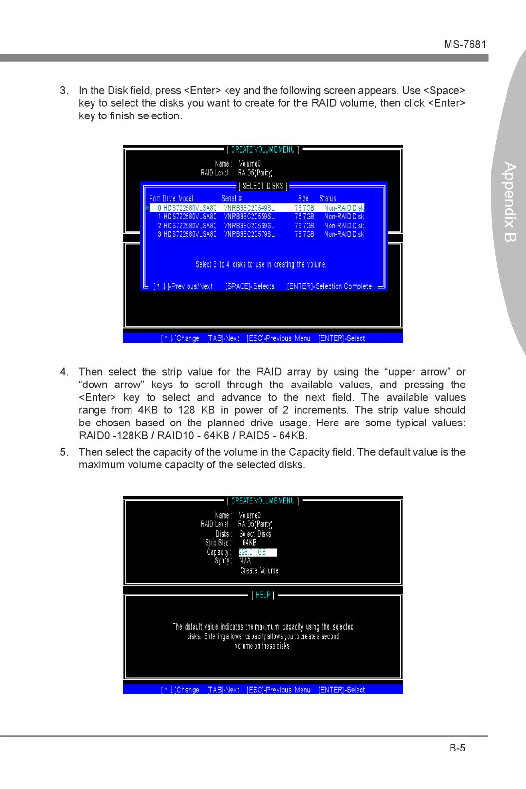 MSI P67A-GD55 (B3) manual Ix B Append 