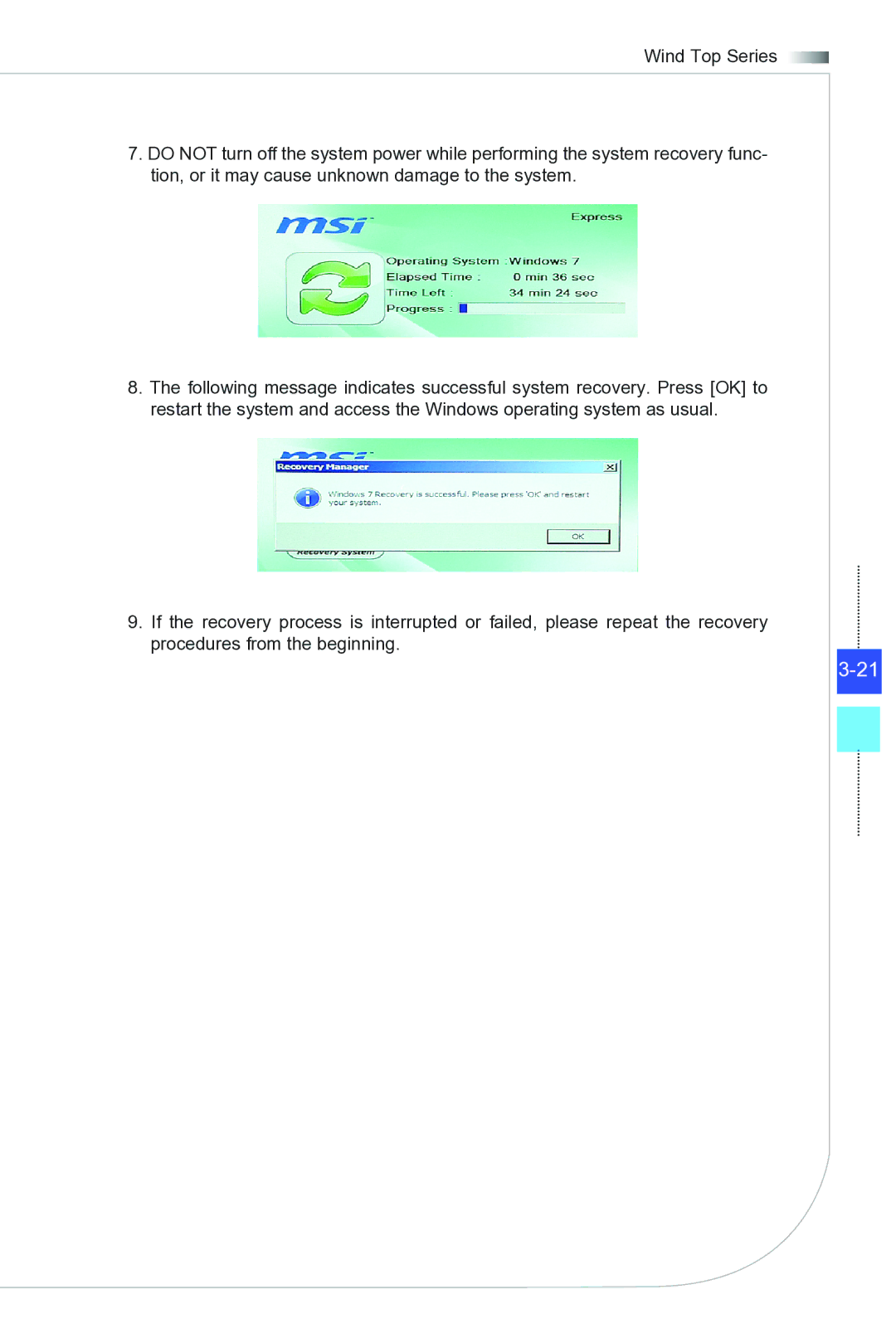 MSI Wind-Top-AE1941 manual 