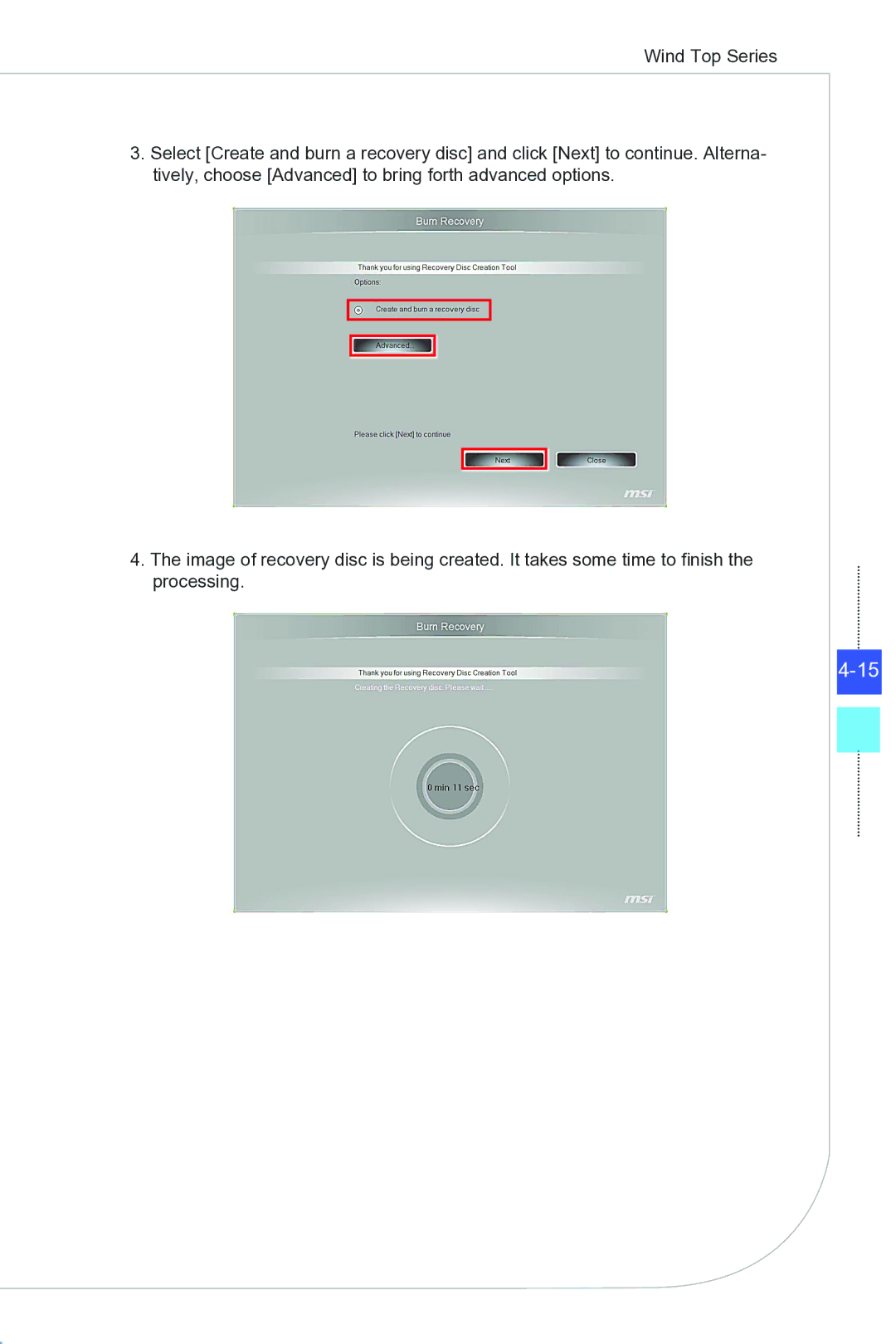 MSI Wind-Top-AP2021 manual 