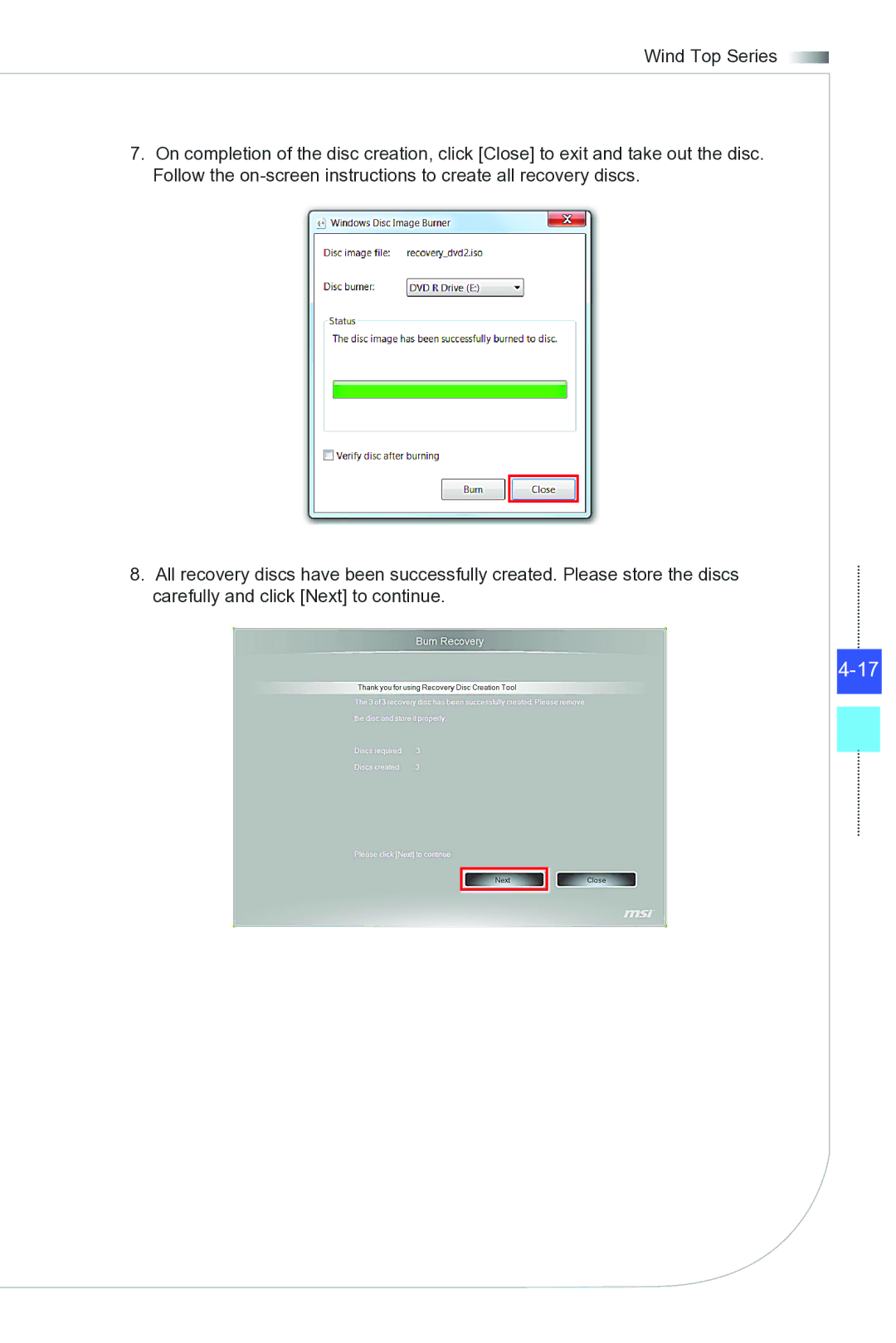 MSI Wind-Top-AP2021 manual 