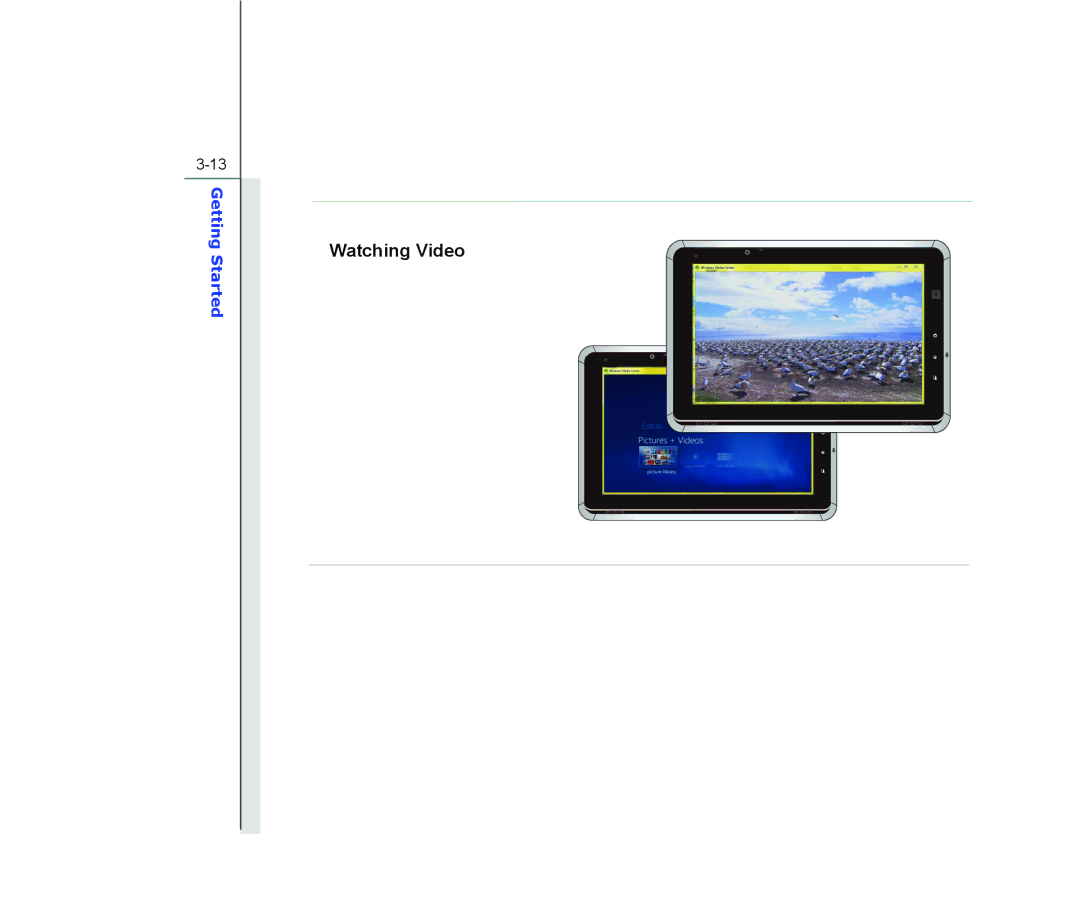 MSI WindPad 110W manual Watching Video 