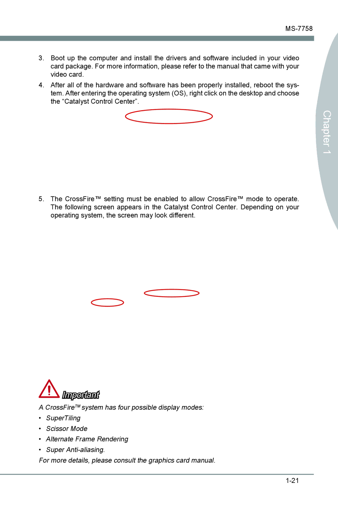 MSI Z77A-G41 manual Chapter 