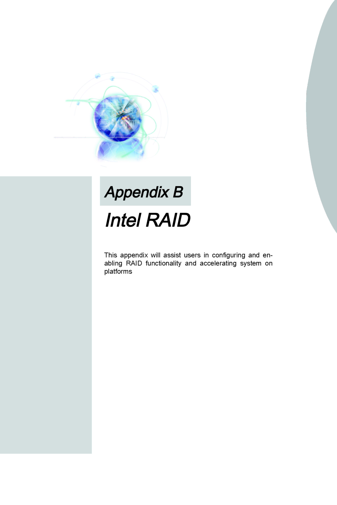 MSI Z77A-G41 manual Intel RAID 