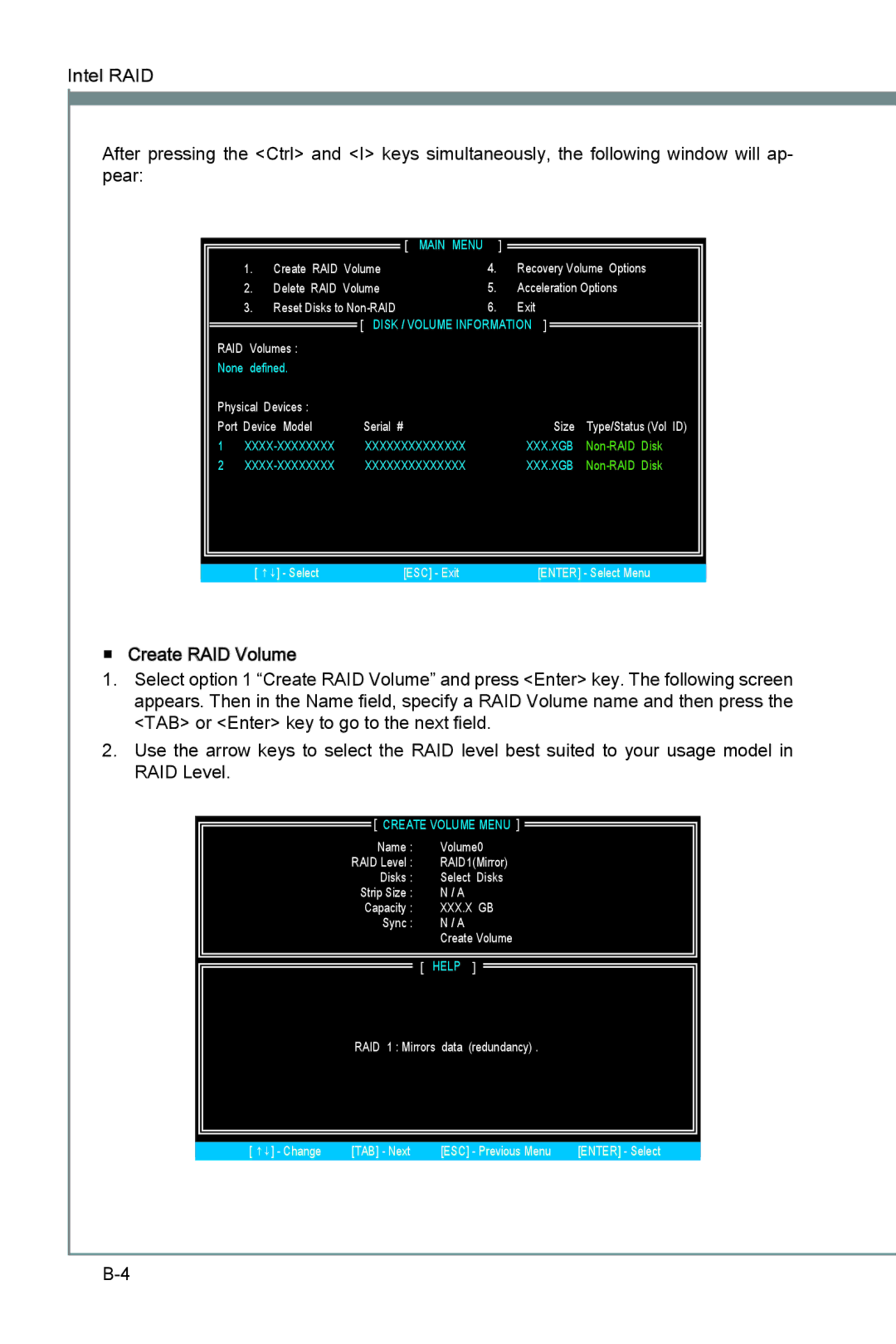 MSI Z77A-G41 manual Xxx.X Gb 