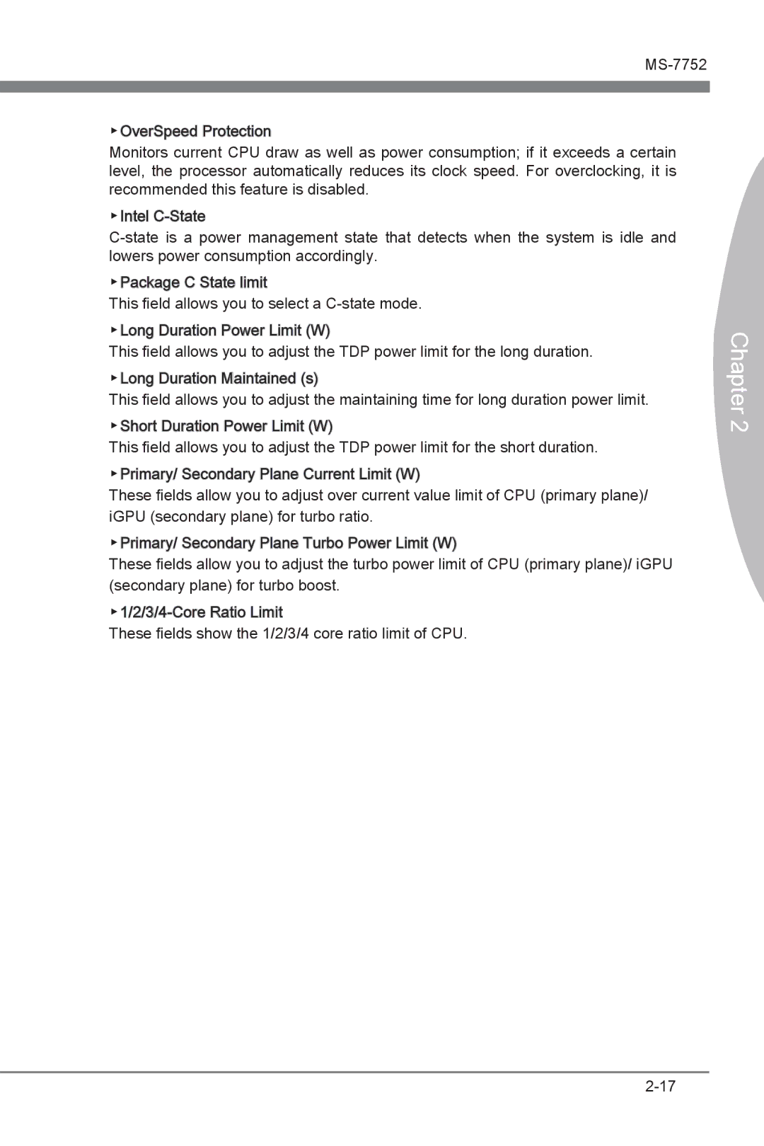 MSI Z77A-G45 Thunderbolt manual Chapter 