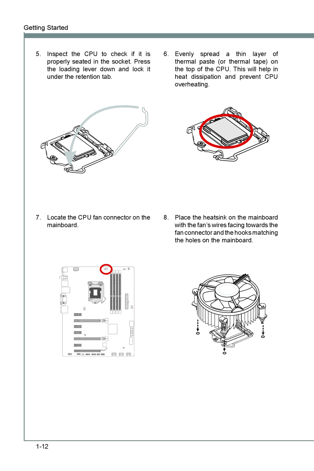 MSI Z77A-G45 manual 