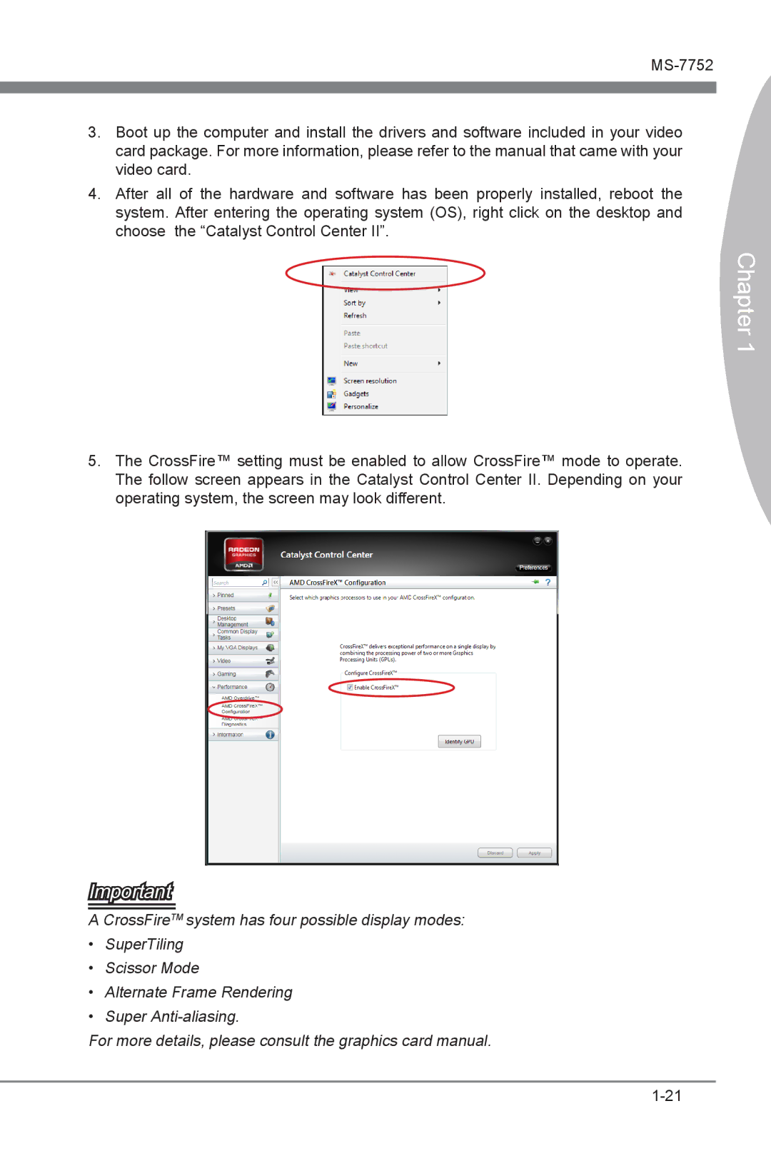 MSI Z77A-G45 manual Chapter 