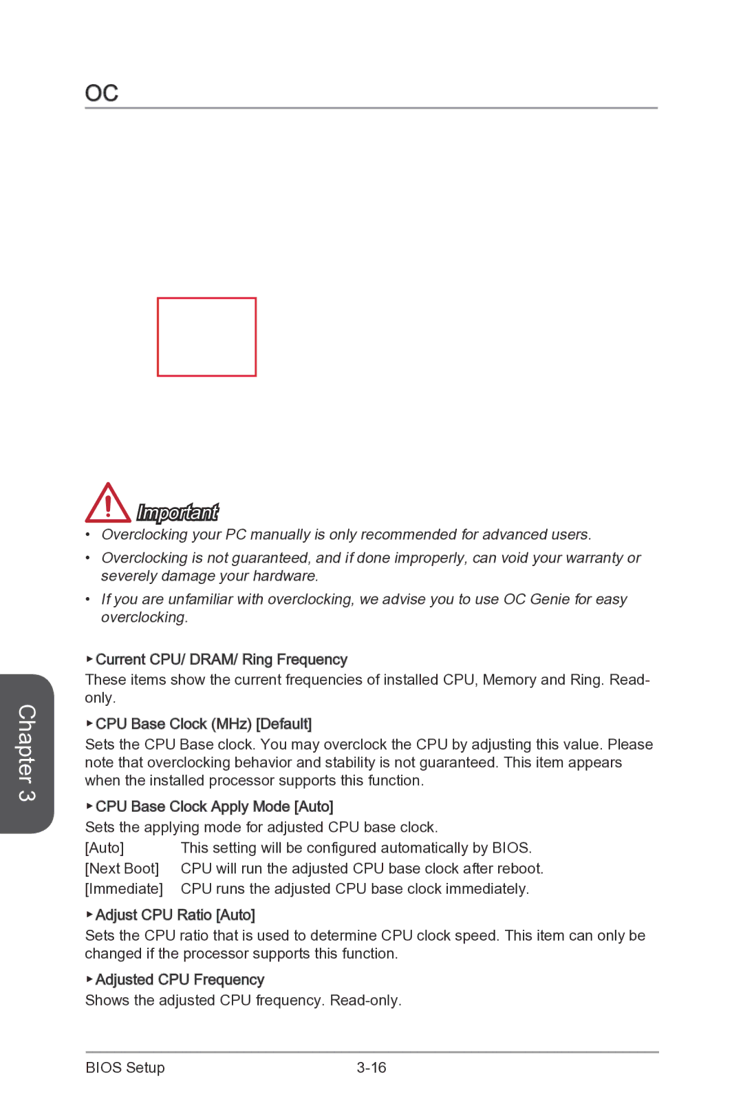 MSI Z87-G55 manual CPU will run the adjusted CPU base clock after reboot 