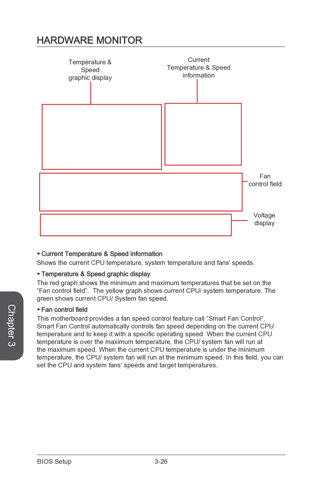 MSI Z87-G55 manual Hardware Monitor 