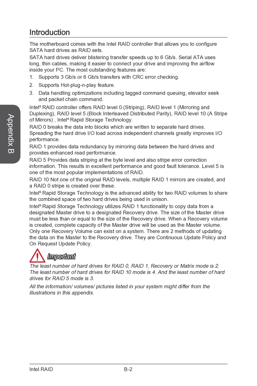 MSI Z87-G55 manual Appendix B, Introduction 