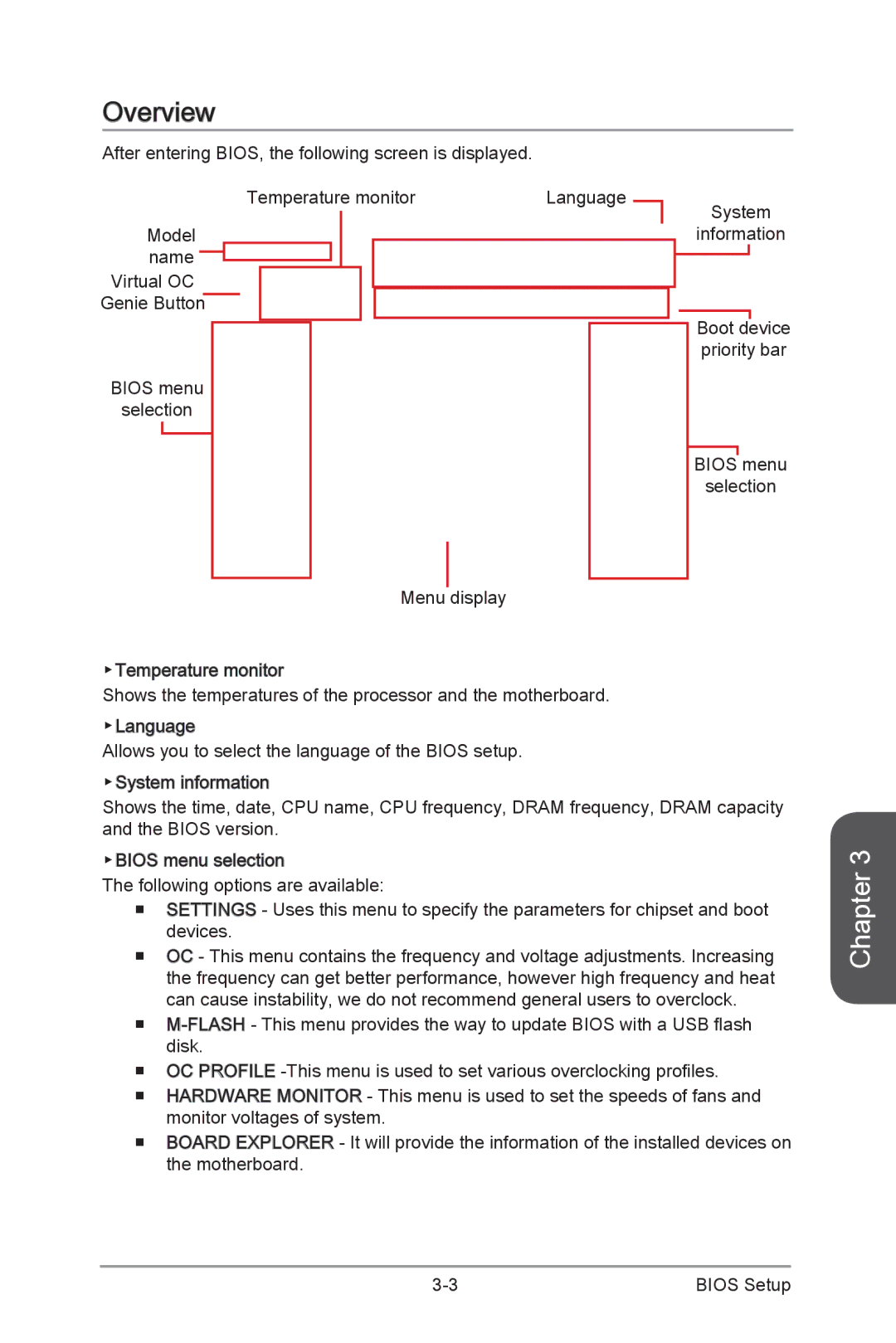 MSI Z87-GD65-GAMING manual Overview 