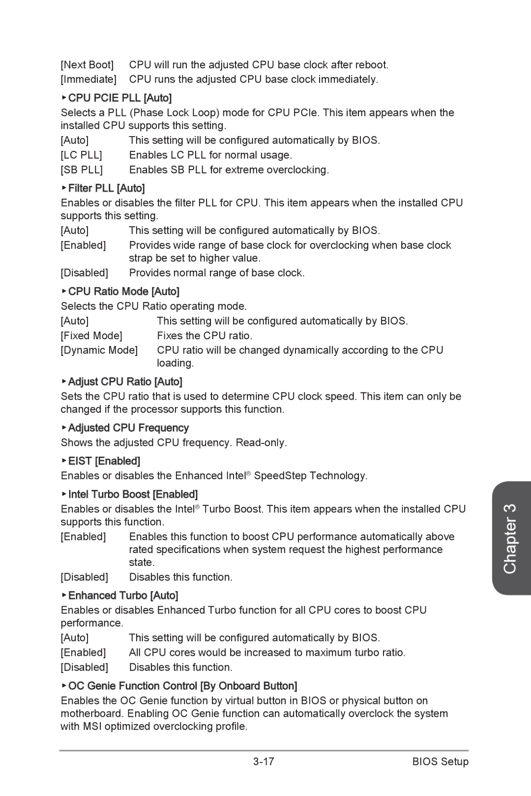 MSI Z87-GD65-GAMING manual Lc Pll 