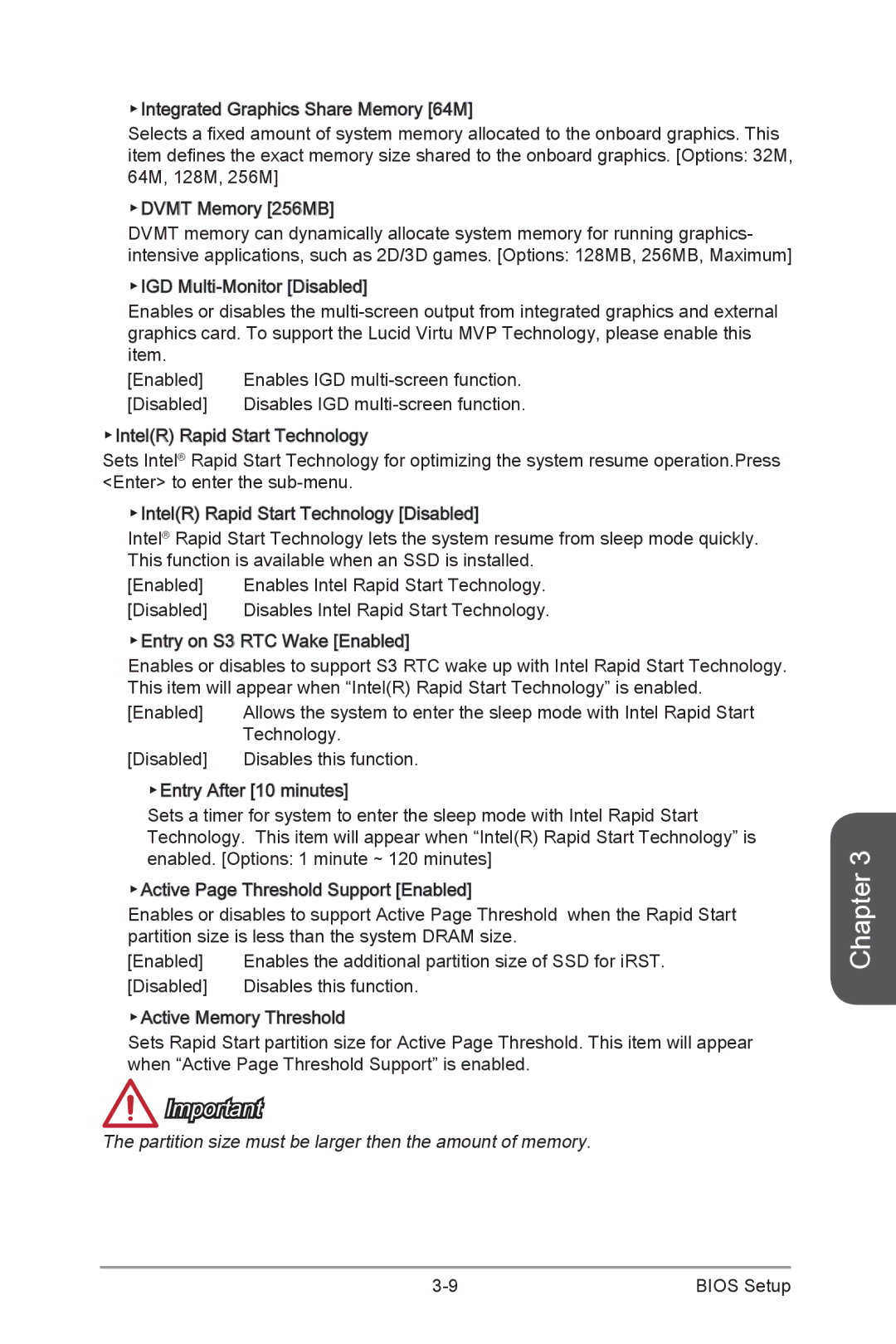 MSI Z87-MPOWER-MAX manual Entry on S3 RTC Wake Enabled, Technology 