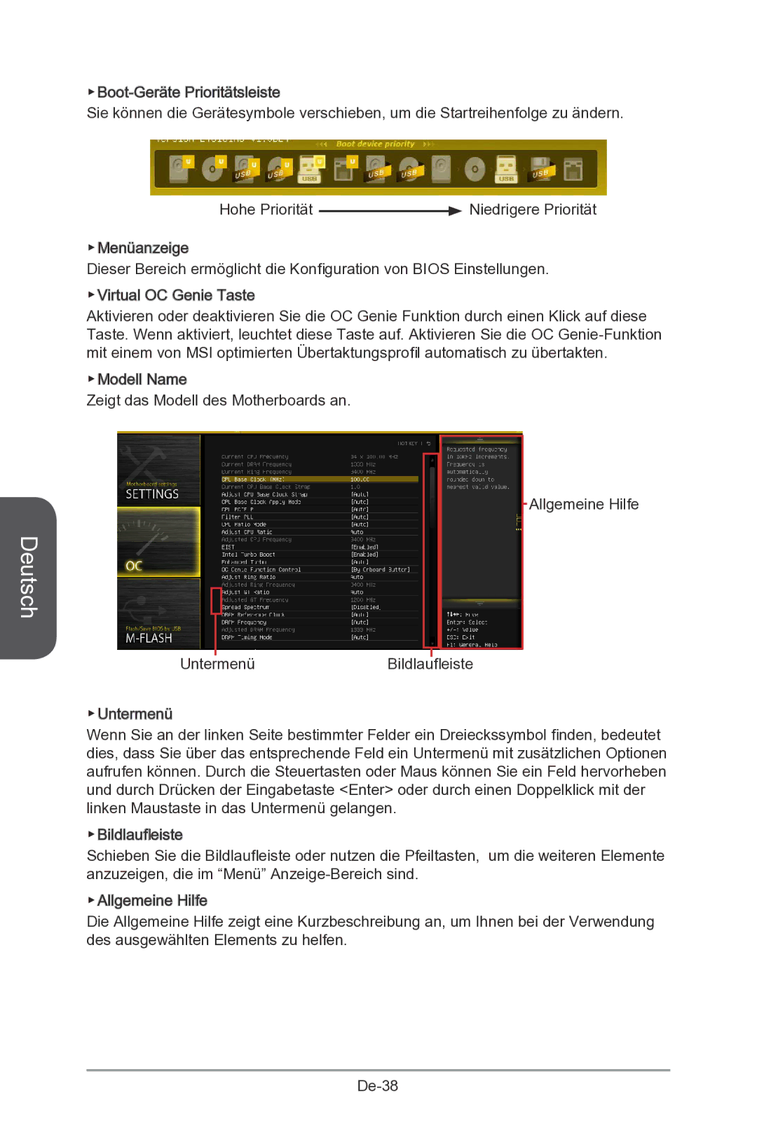 MSI Z87-MPOWER-SP manual Deutsch 