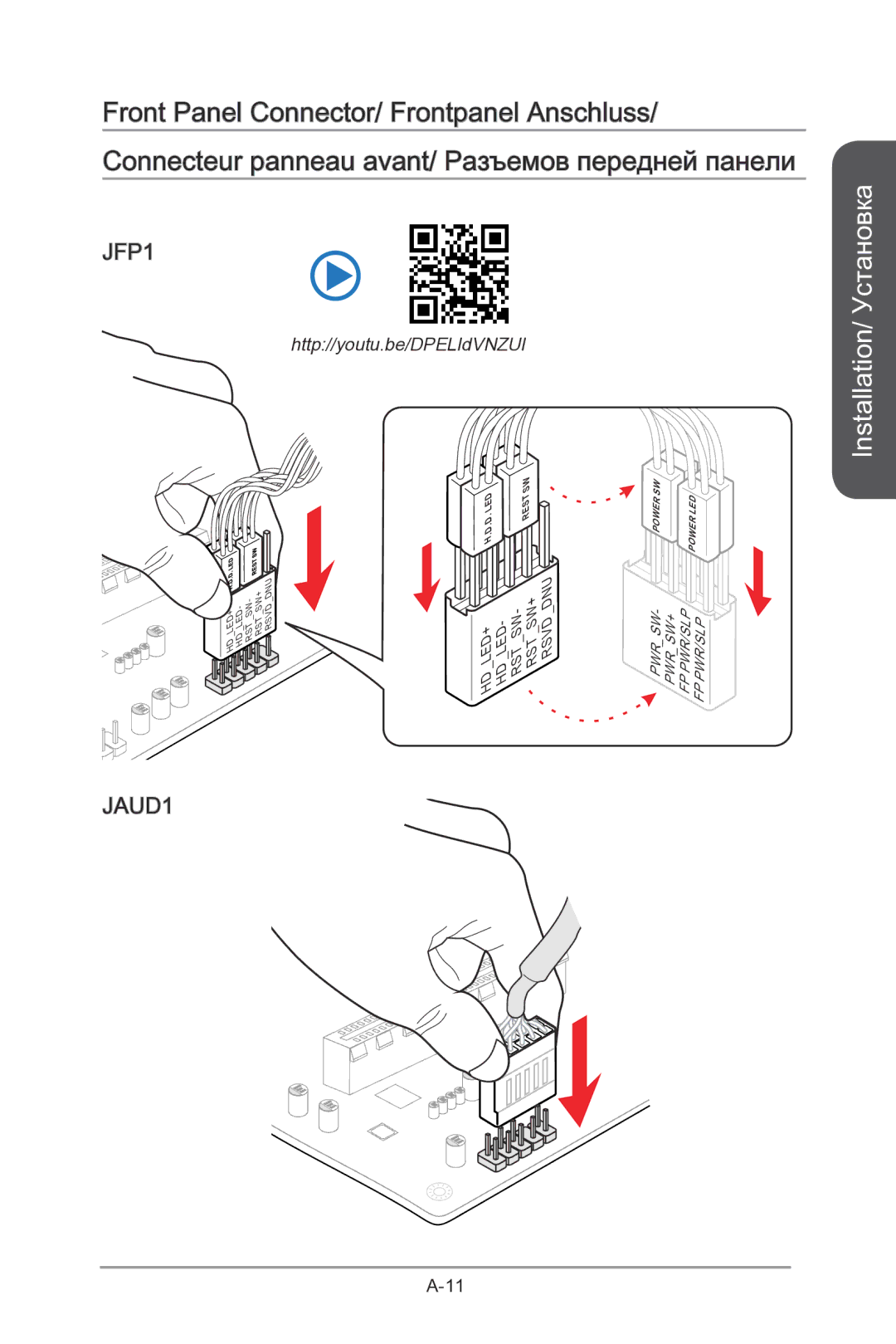 MSI Z87-MPOWER-SP manual Hdled+ 