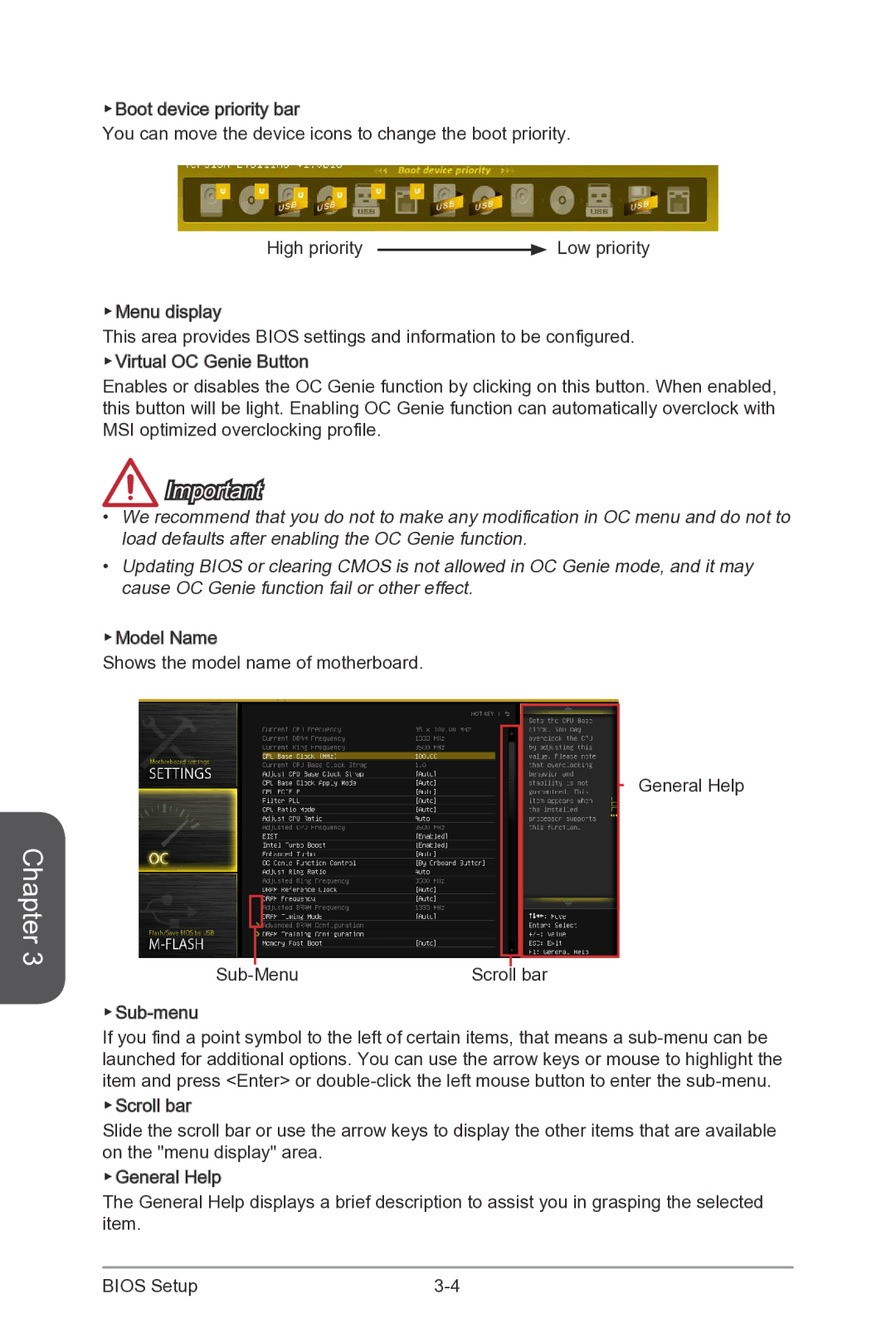 MSI Z87-XPOWER manual Bar 