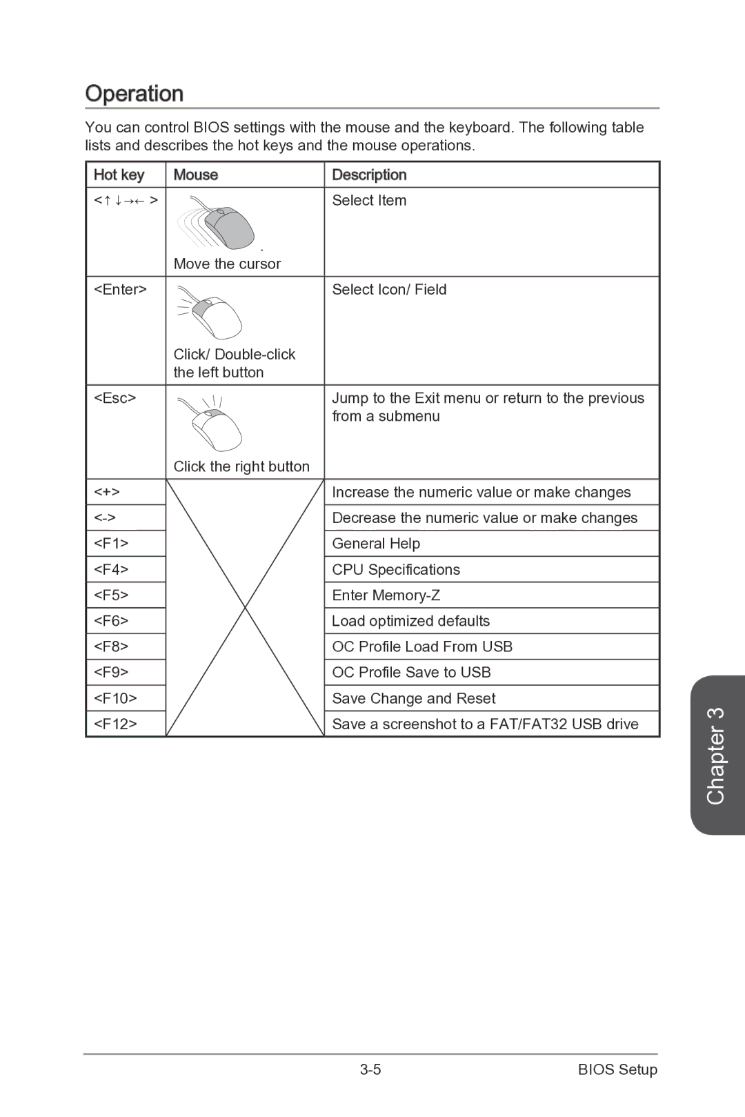 MSI Z87-XPOWER manual Operation 