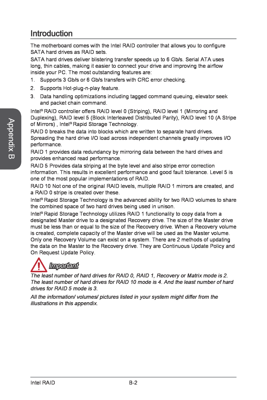 MSI Z87-XPOWER manual Appendix B, Introduction 