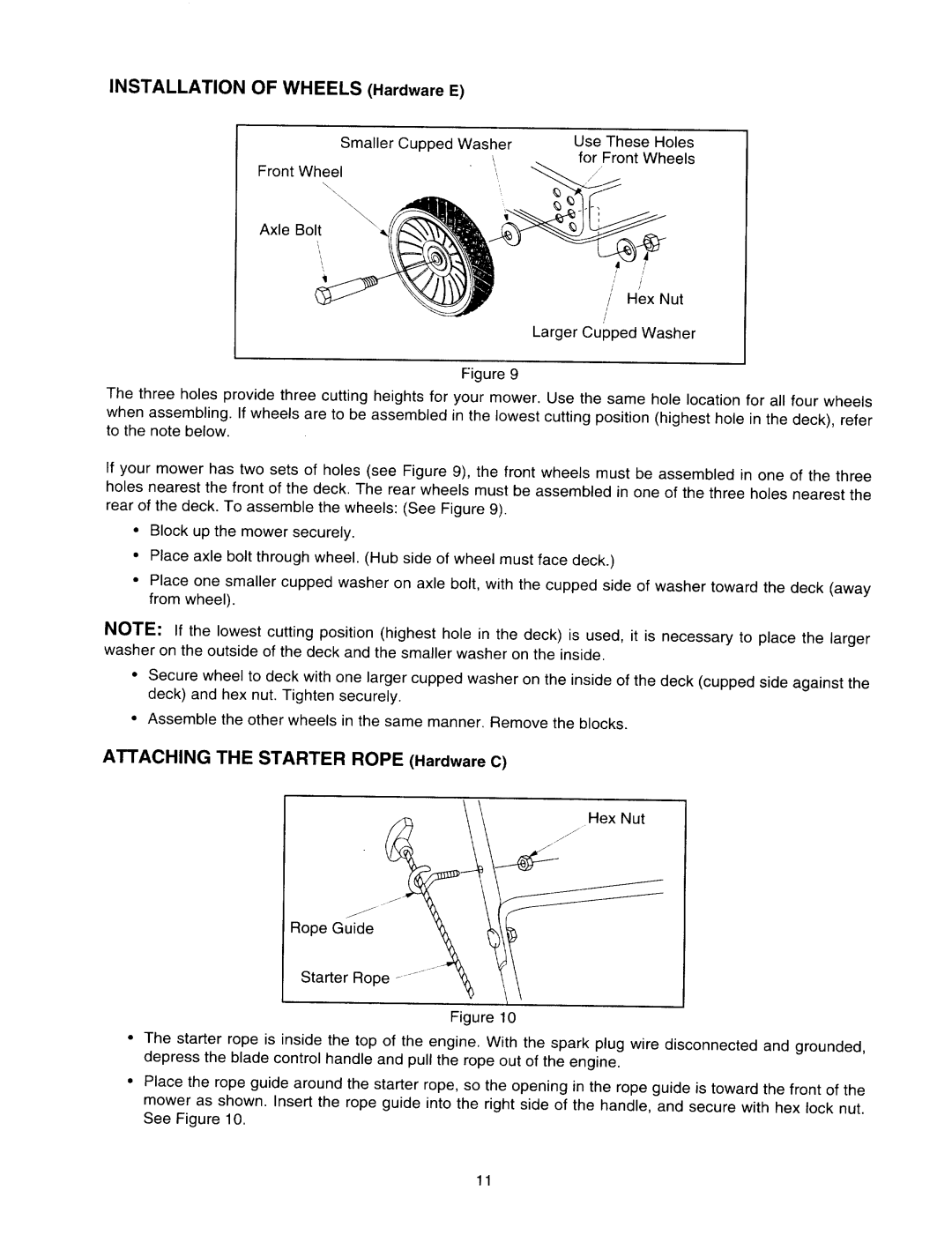 MTD 060 Series manual 