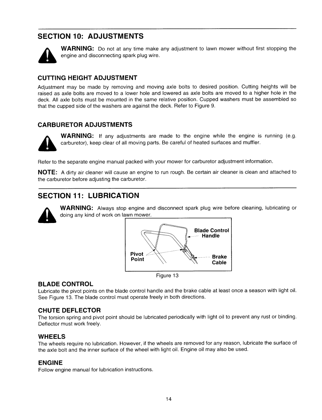 MTD 060 Series manual 