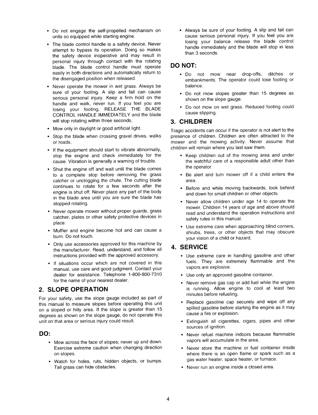 MTD 060 Series manual 