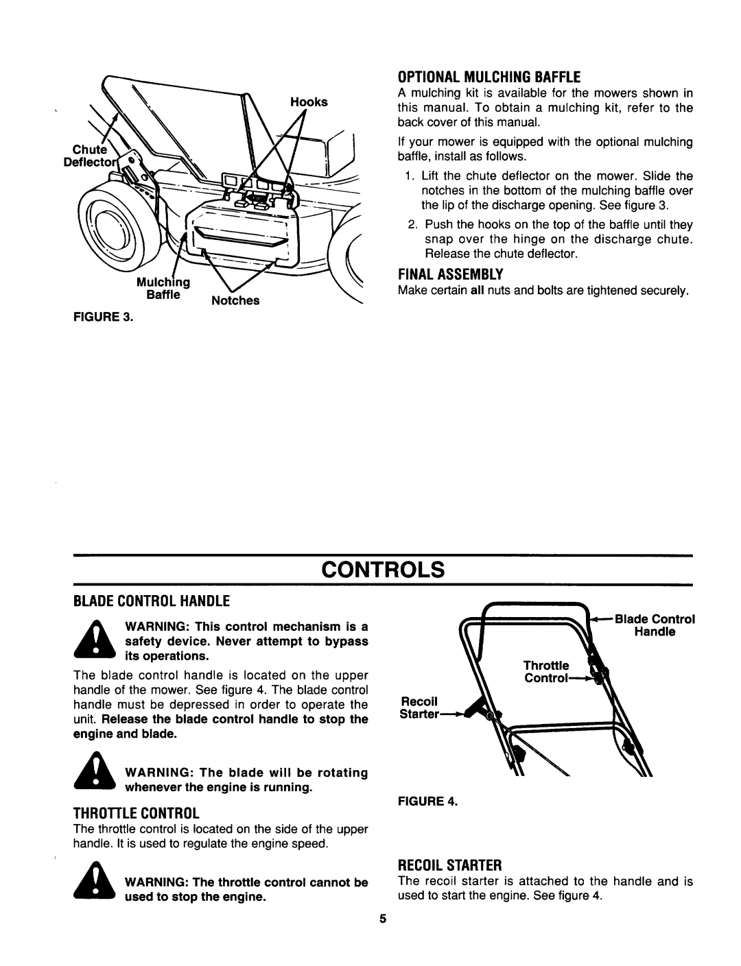 MTD 070 Thru 088 manual 