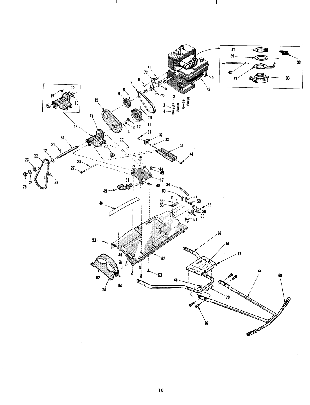 MTD 10710-0 manual 