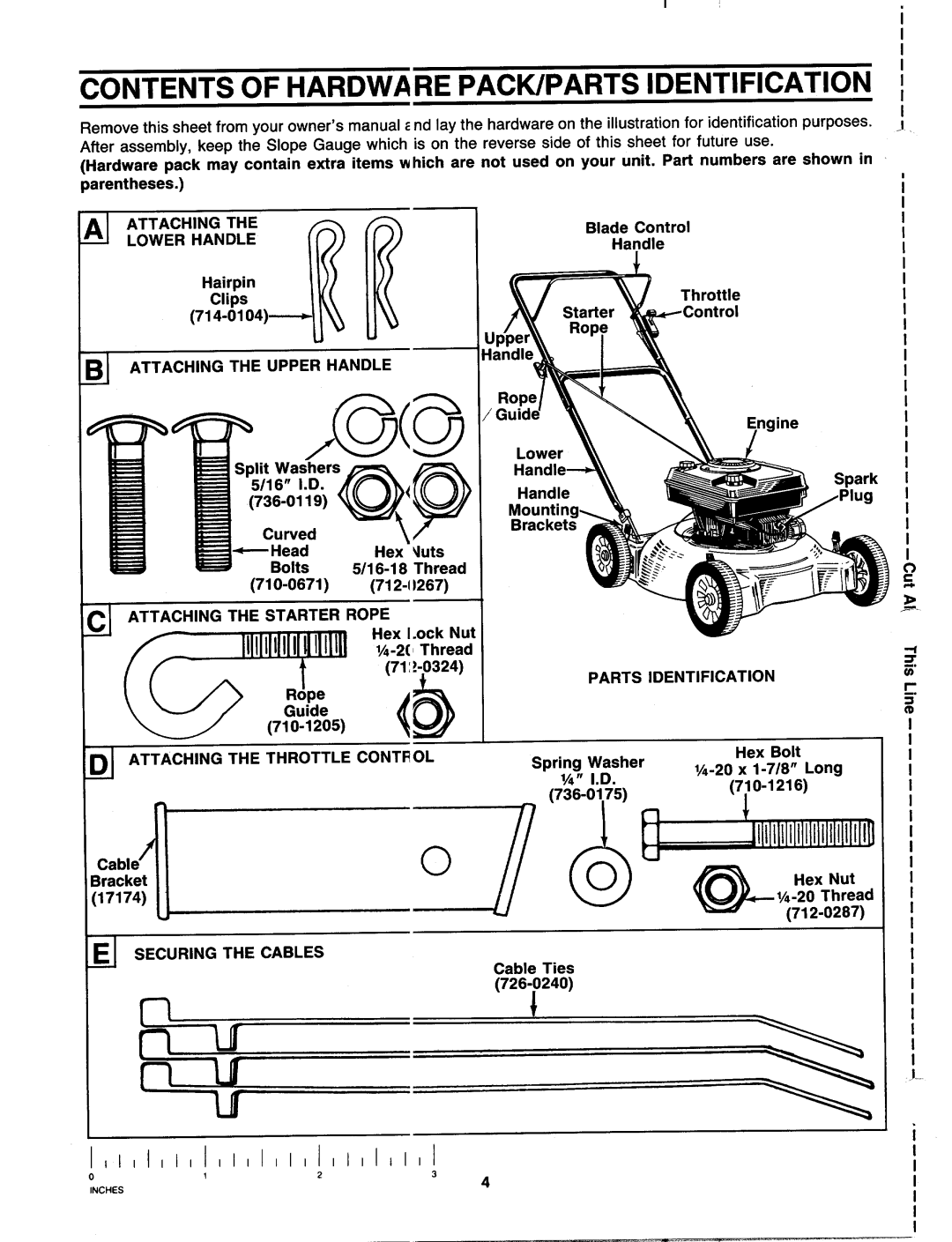 MTD 11-095R000, 11-093R000, 11-098R000, 11-096R000, 11-094R000 manual 