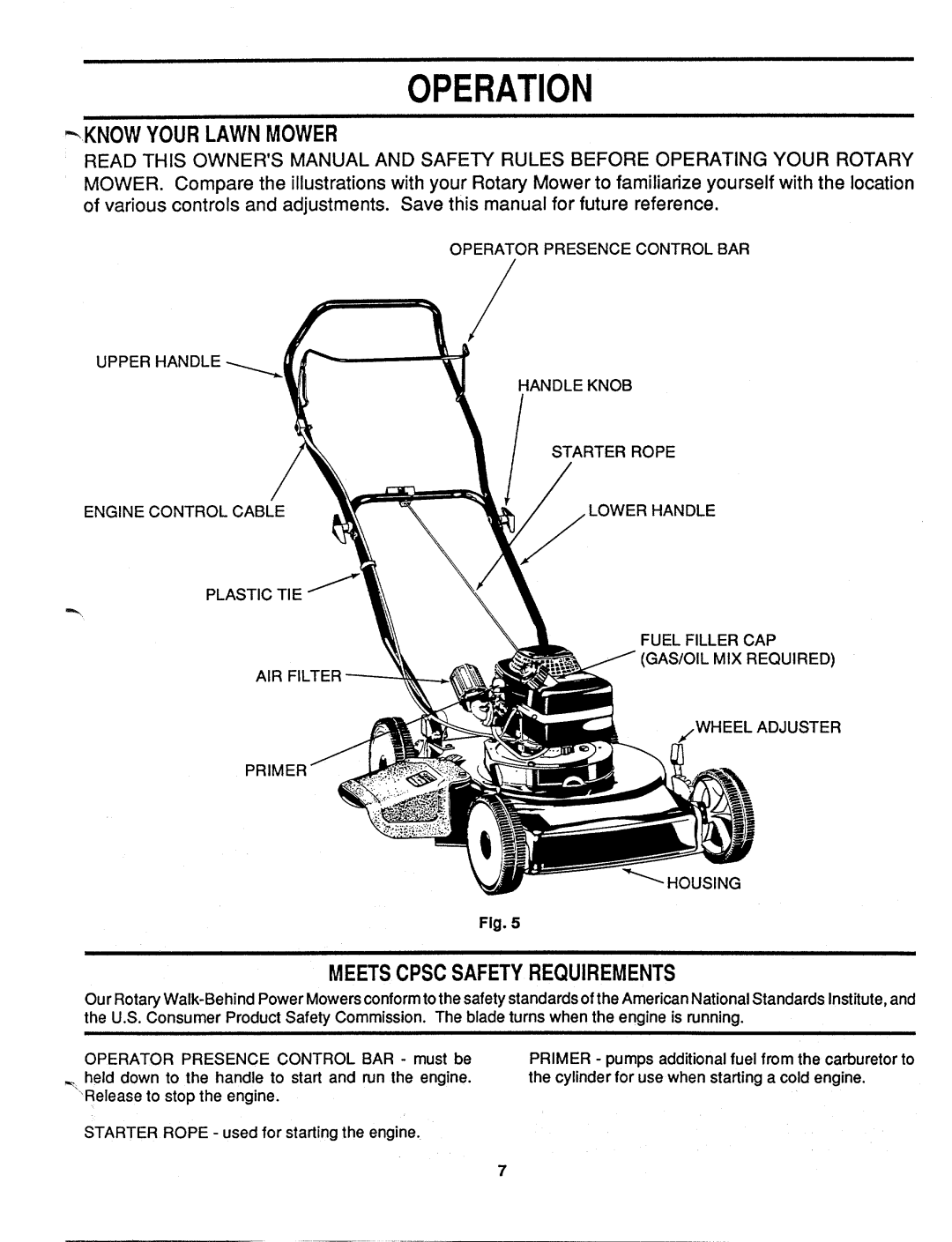 MTD 110-017R000 manual 