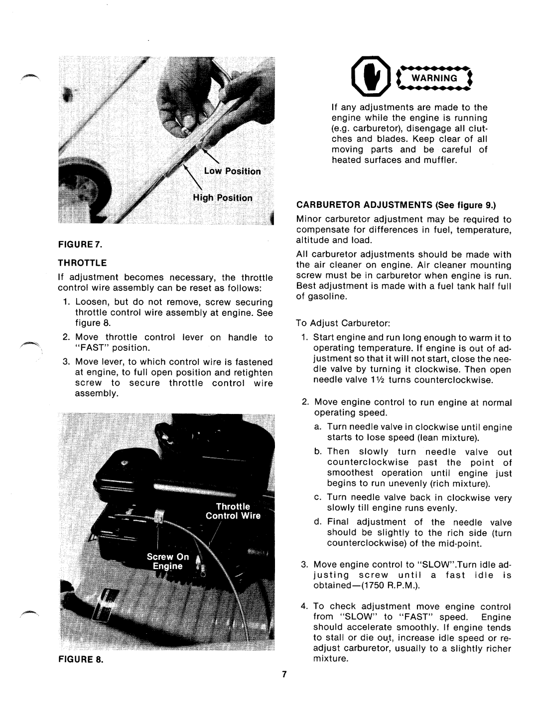 MTD 110-072-300, 110-072A manual 