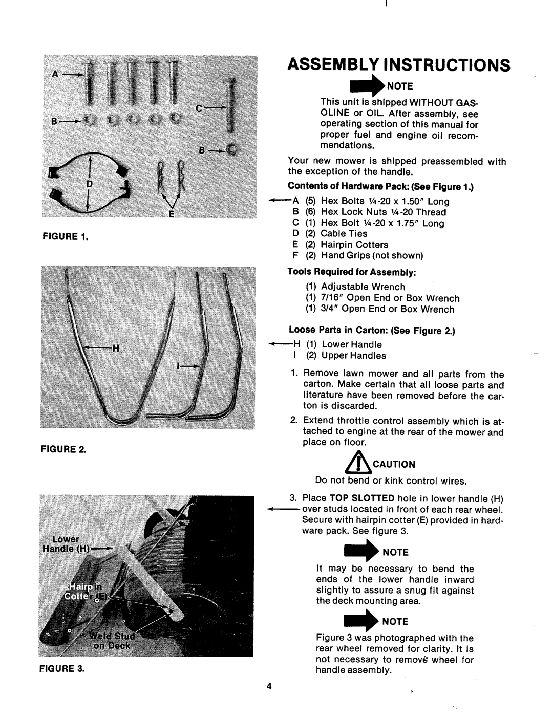 MTD 110-110-300, 110-121A, 110-121-300, 110-111A, 110-110A, 110-111-300 manual 