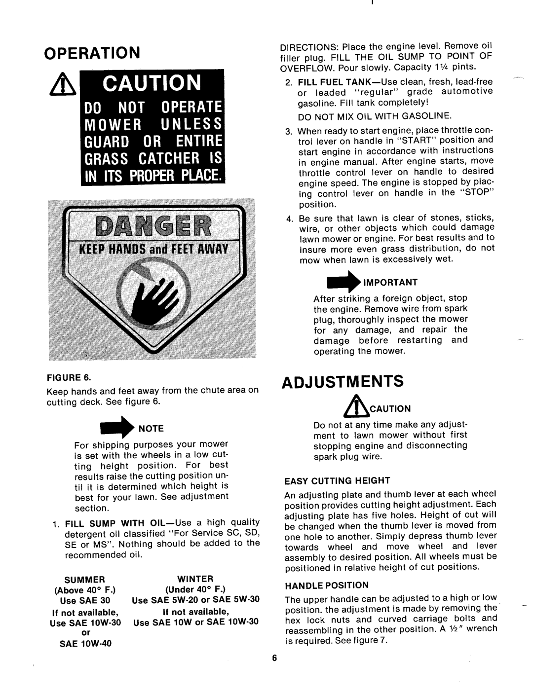 MTD 110-122A, 110-112A manual 