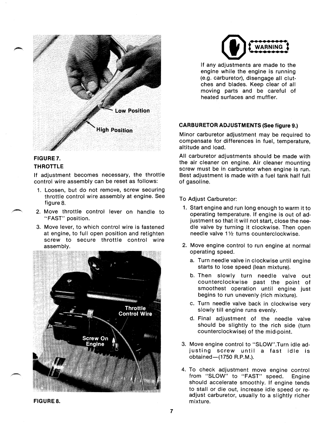 MTD 110-112A, 110-122A manual 