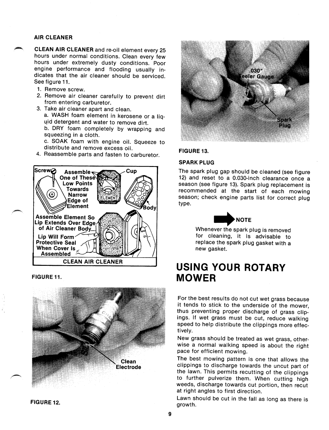 MTD 110-112A, 110-122A manual 