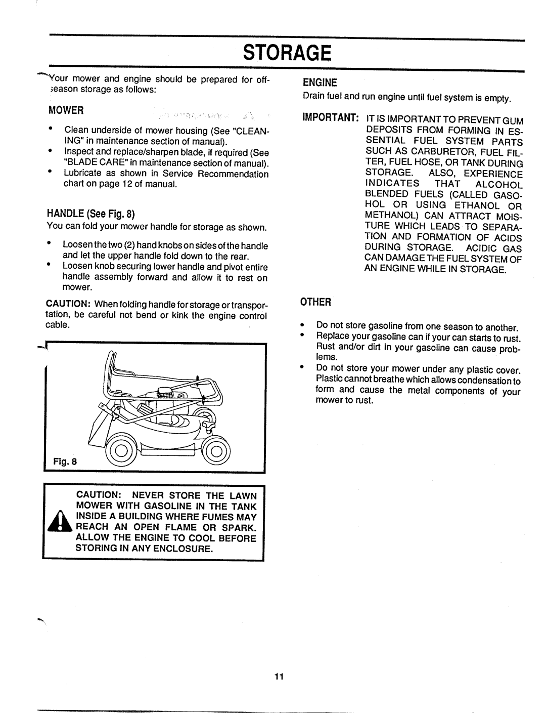 MTD 110-127R000 manual 