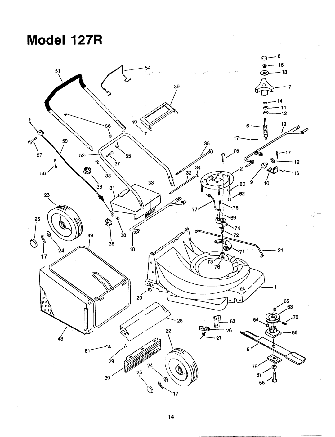 MTD 110-127R000 manual 