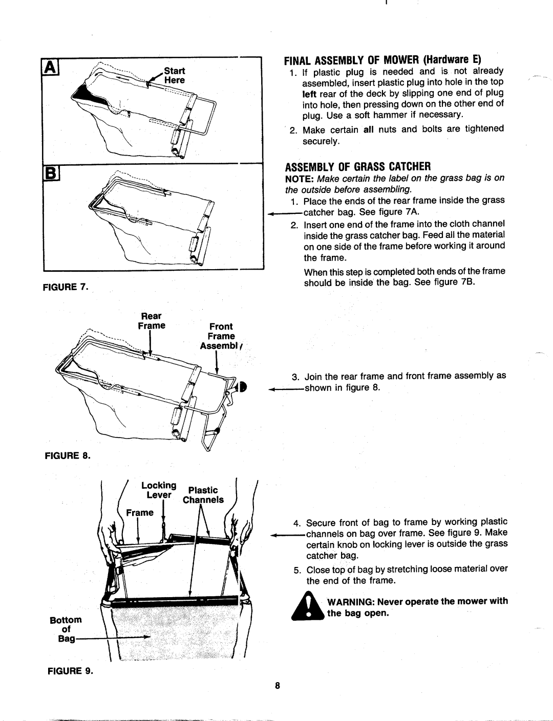 MTD 110-302R000, 110-300R000 manual 