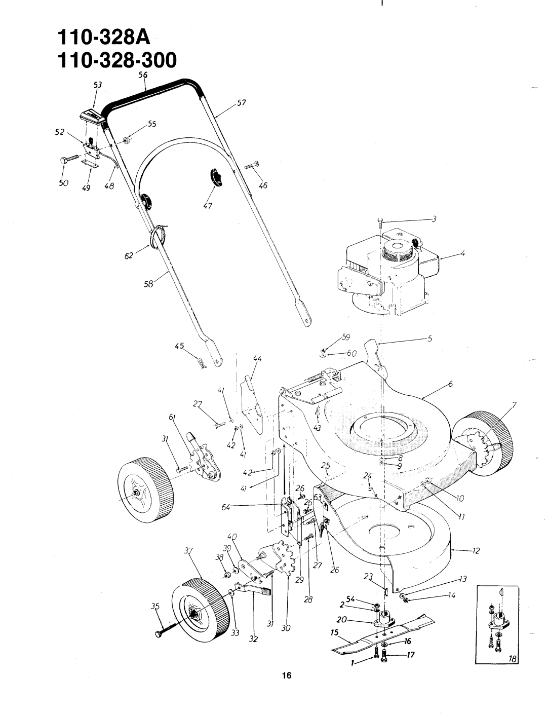 MTD 110-328-300, 110-328A manual 