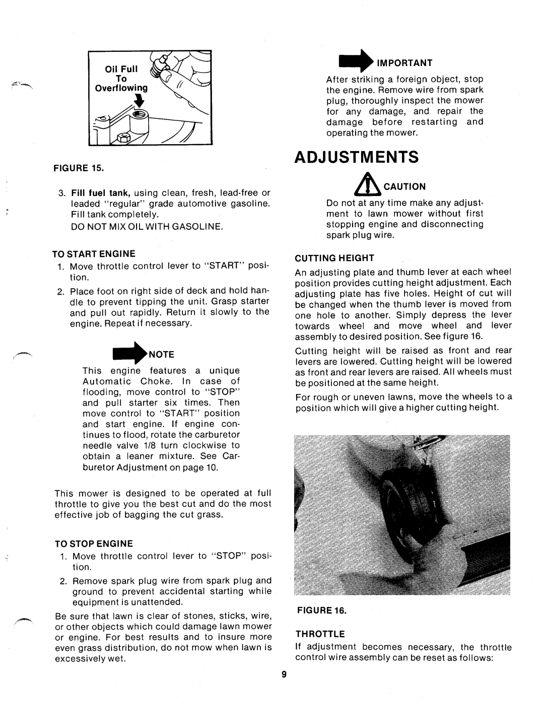 MTD 110-329A, 110-329-300 manual 