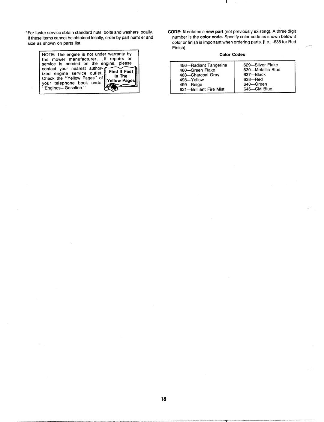 MTD 110-518R000, 110-516R000 manual 