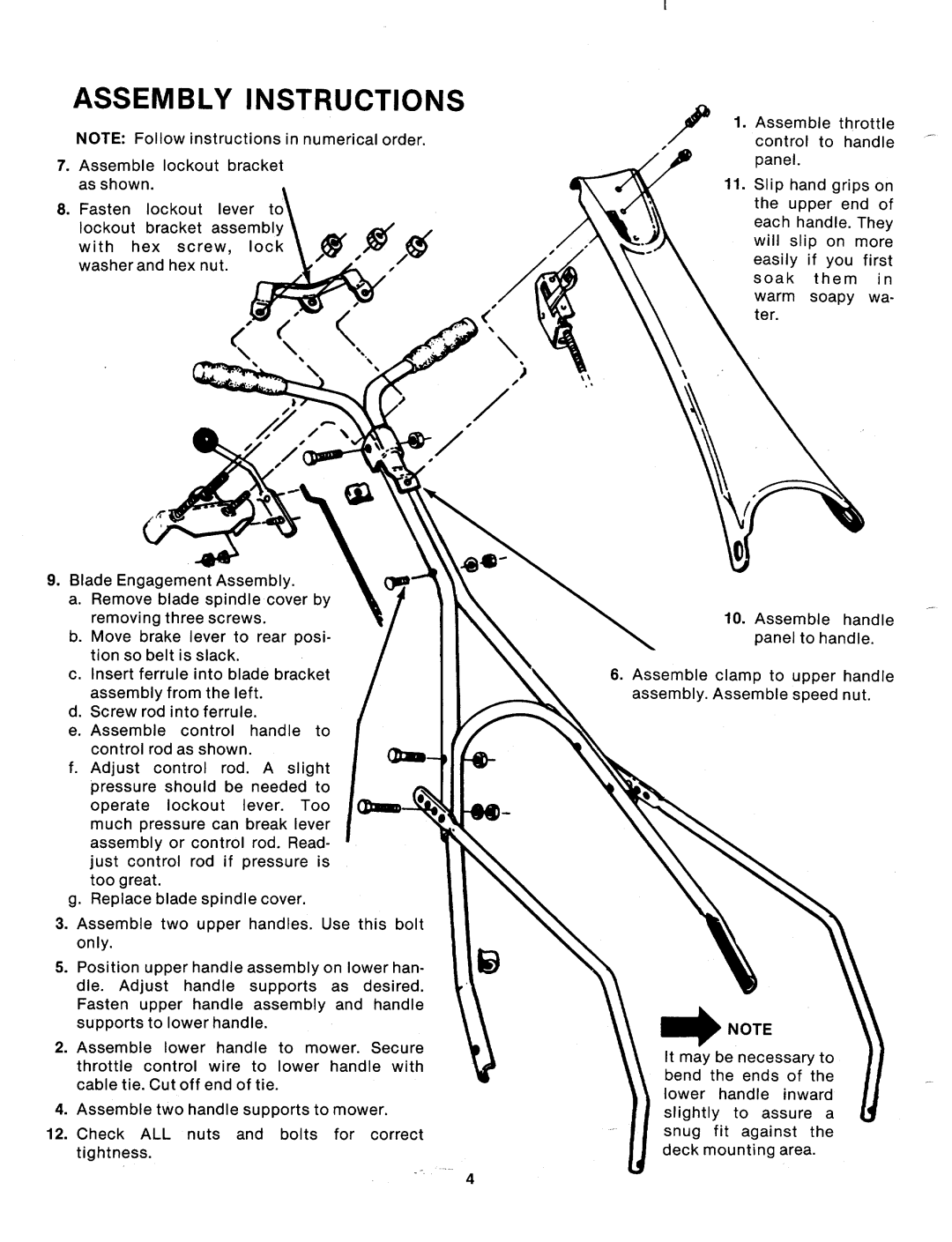 MTD 110-530A manual 