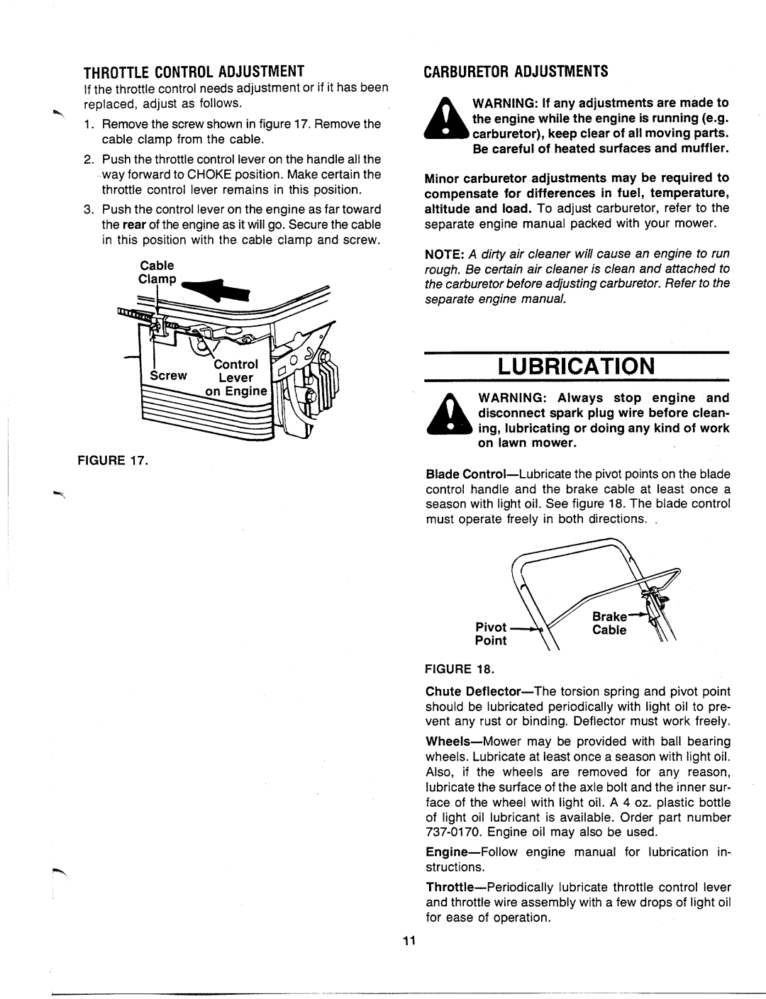 MTD 110A508R000 manual 