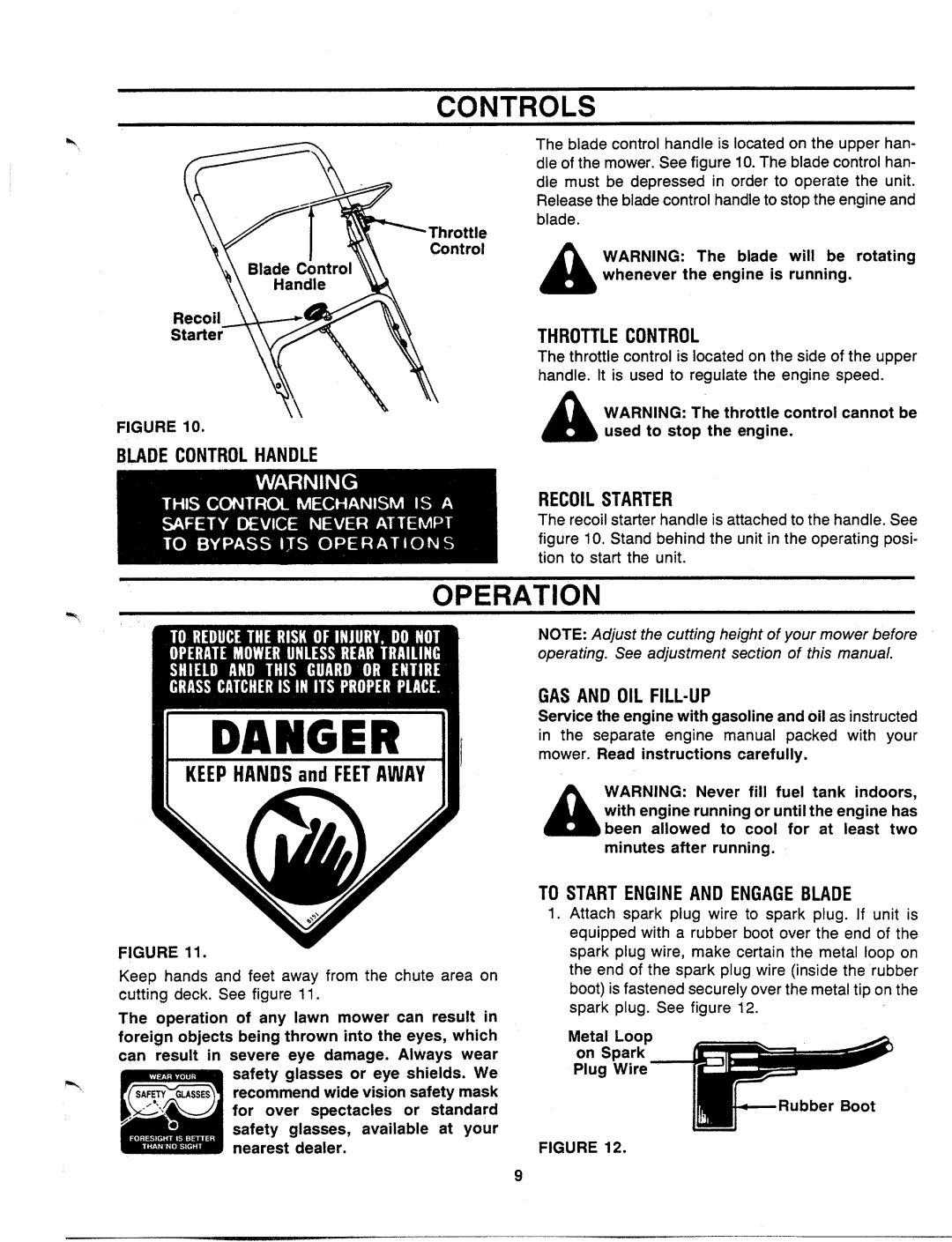 MTD 110A508R000 manual 