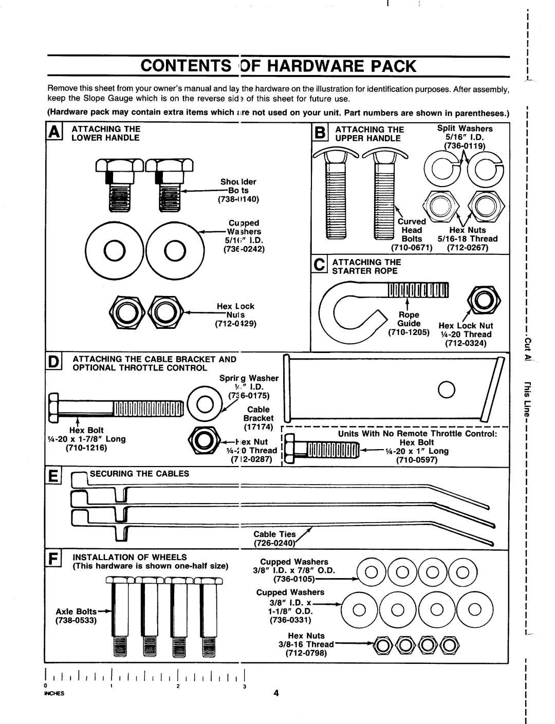 MTD 111-020R000 manual 