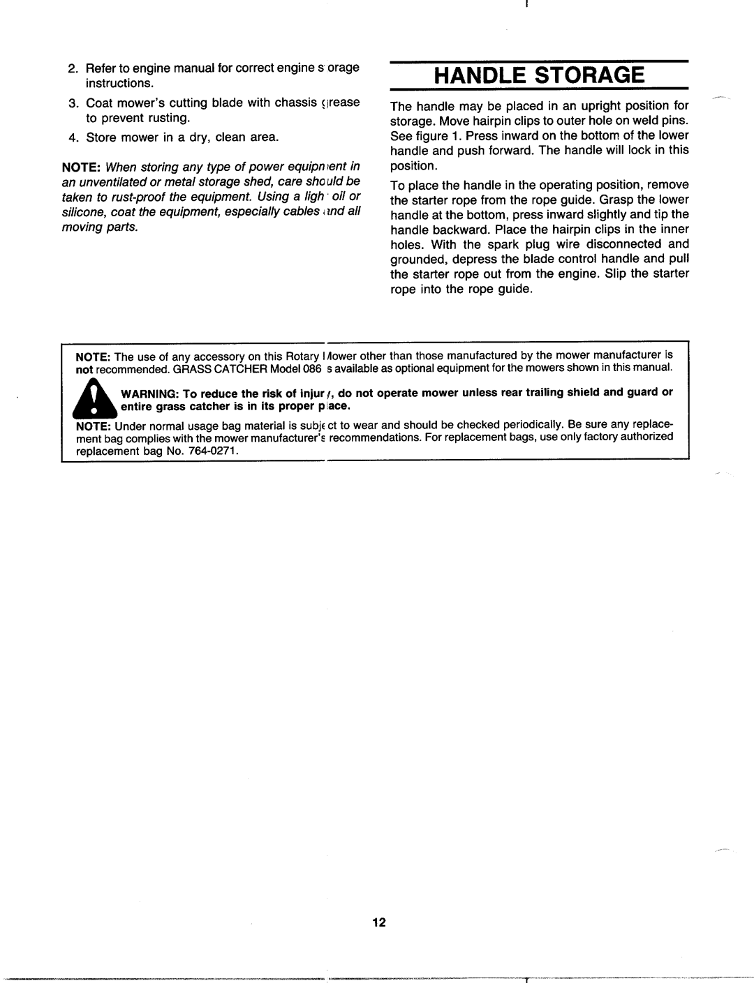 MTD 111-580R000, 111-584R000, 111-500R000, 111-508R000 manual 