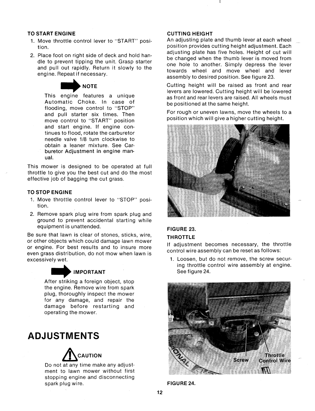 MTD 111-638A manual 