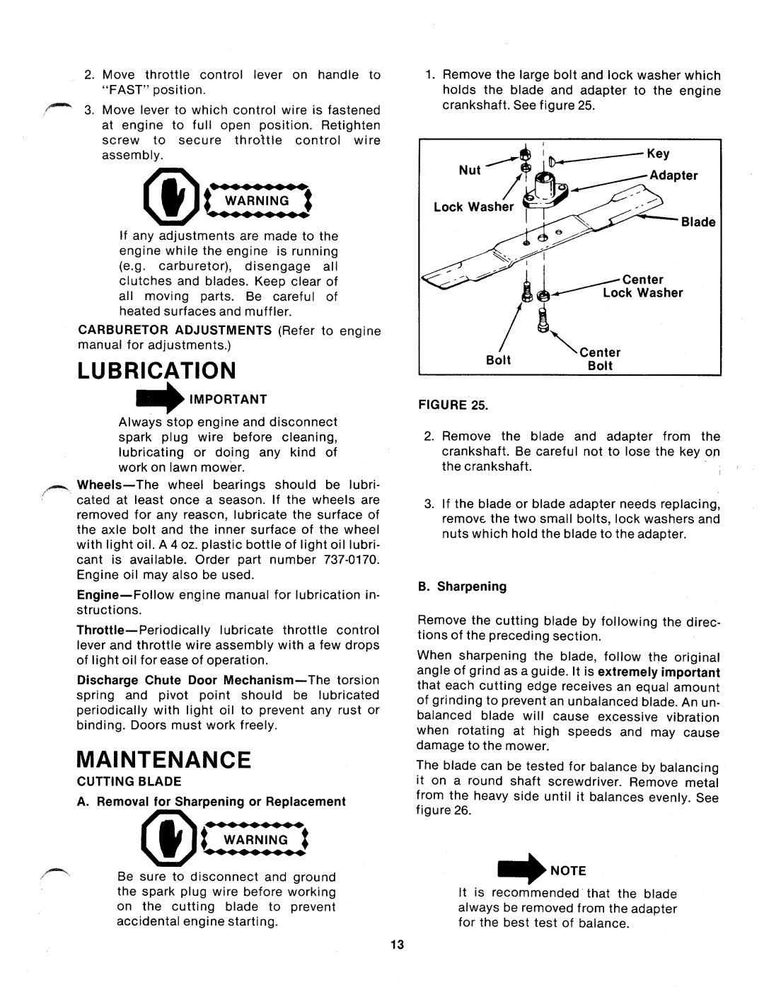 MTD 111-638A manual 