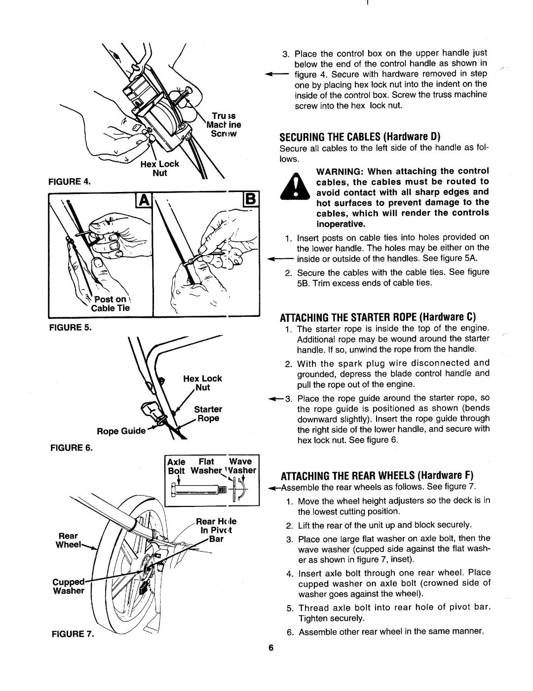 MTD 112-515R000, 112-516R000, 112-518R000 manual 